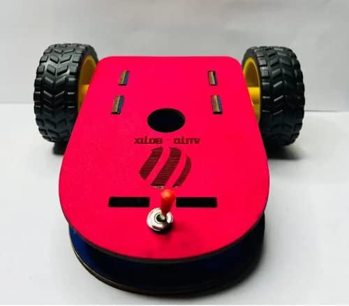 Unbreakable 2 Wheel Drive Double Layer Smart Robo Car Chassis DIY Kit