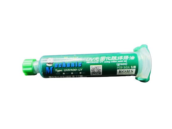 Mechanic green UV curing solder mask ink injection 10ml (Pack of 1) AB0126 - Image 2