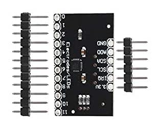 MPR121 Breakout v12 Proximity Capacitive Touch Sensor Module I2C Controller Keyboard Development Board AB0140