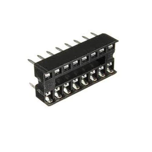 16 Pin Dip IC Socket Base Connector (Pack of 5) AB0259