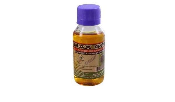 Max Gold Soldering & De-Soldering Liquid Flux and Cleaner SMT SMD DIP 60ml AB0064 - Image 2