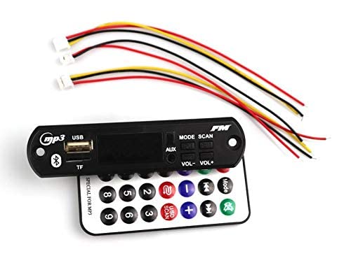 Wireless Bluetooth MP3 WMA Decoder Board Audio Module Support USB TF AUX FM Audio Radio Module AM2 AB0139