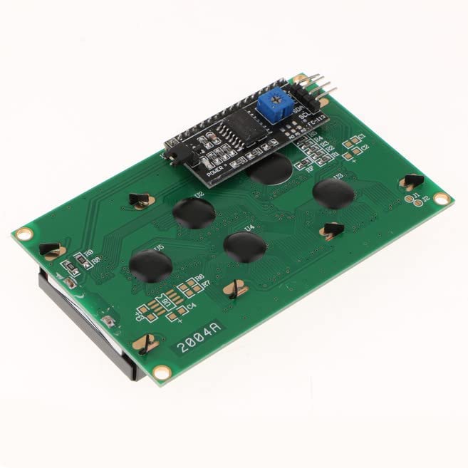 LCD 20x4-LCD-Character Display Green with IIC-I2C-Serial-Interface-Adapter-Module AB0283 - Image 3