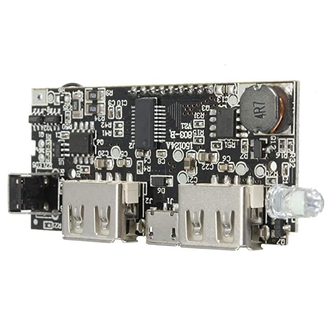 Dual USB 18650 Battery Charger PCB Power Module 5V 1A 2.1A Mobile Power Bank Accessories AB0167 - Image 3