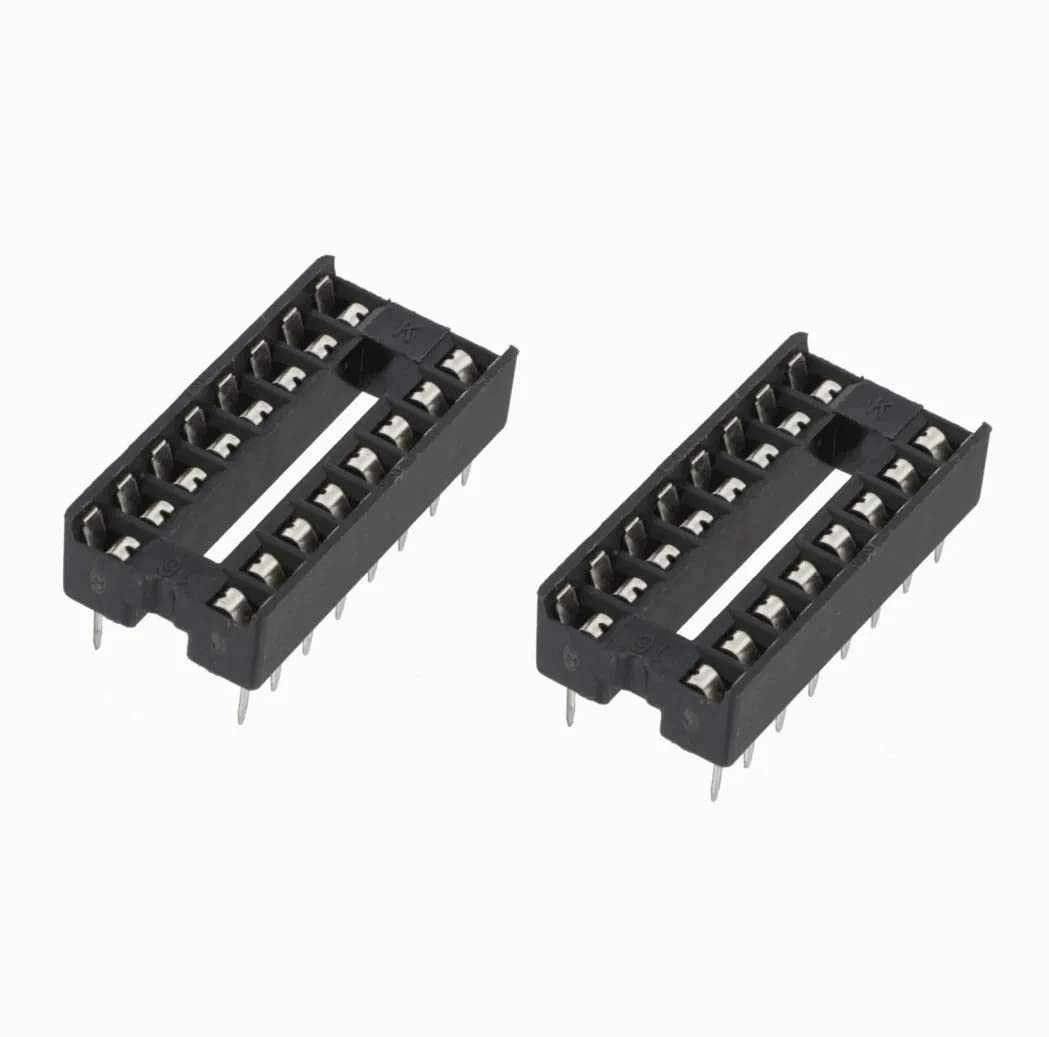 16 Pin Dip IC Socket Base Connector (Pack of 5) AB0259 - Image 3