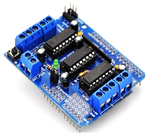 Arduino UNO R3 ATmega328P With USB Cable Black/Blue And L293D Motor Driver For Arduino Combo AB0270 - Image 2