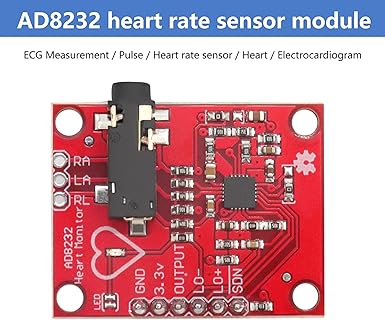 ECG Module AD8232 Pulse Heart ECG Monitoring Sensor Kit - Image 2