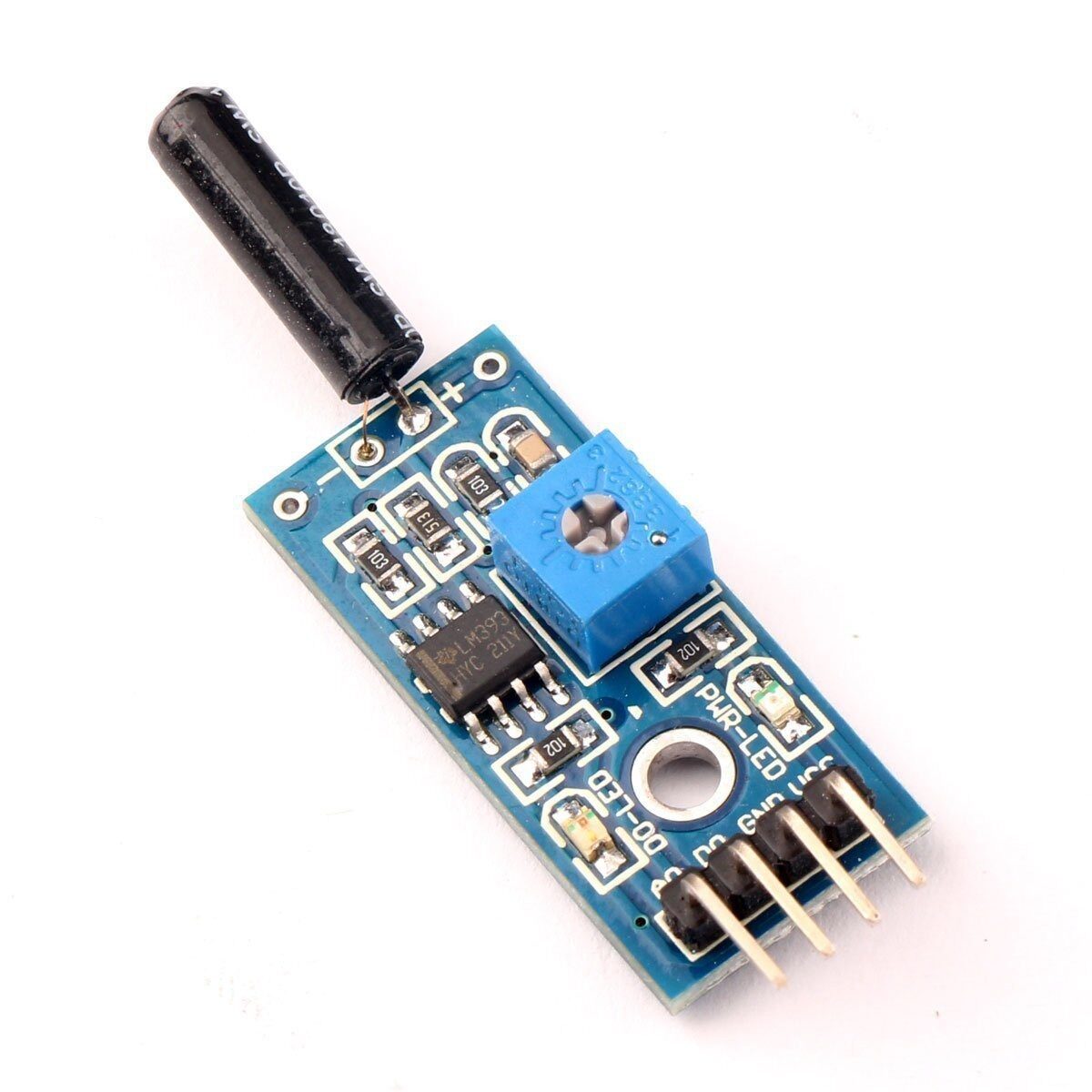 Tilt Sensor Vibration Alarm Vibration Switch Module for Arduino - Image 2