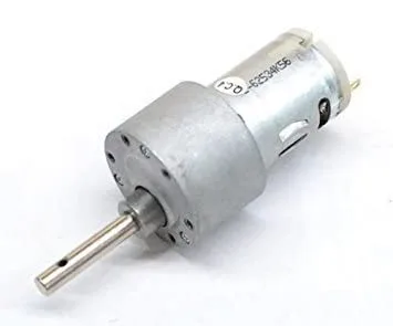 Auto Botix Johnson Geared Motor 100 RPM 12V DC Gear for Robotics