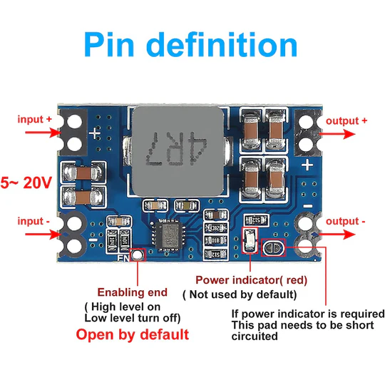 Mini560 Step Down DC-DC Converter 5A - Image 2