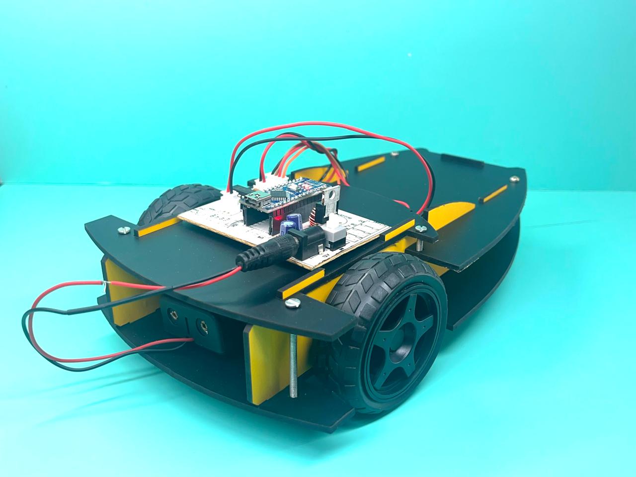 Bluetooth Controlled 2 Wheel Drive Car Diy Kit Engineering/Science Project - Image 3