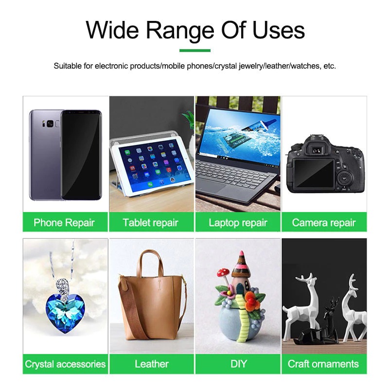 Relife CP-0002 3ml Black Adhesive (Pack Of 5) - Image 3