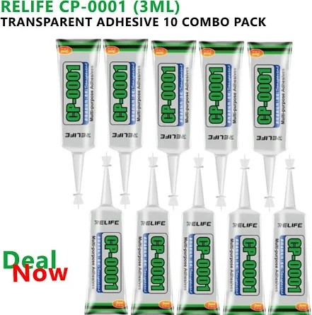 Relife CP-0001 3ml Transparent Adhesive (Pack Of 5) - Image 3