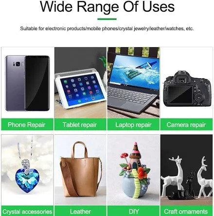 Relife CP-0001 3ml Transparent Adhesive (Pack Of 5) - Image 2