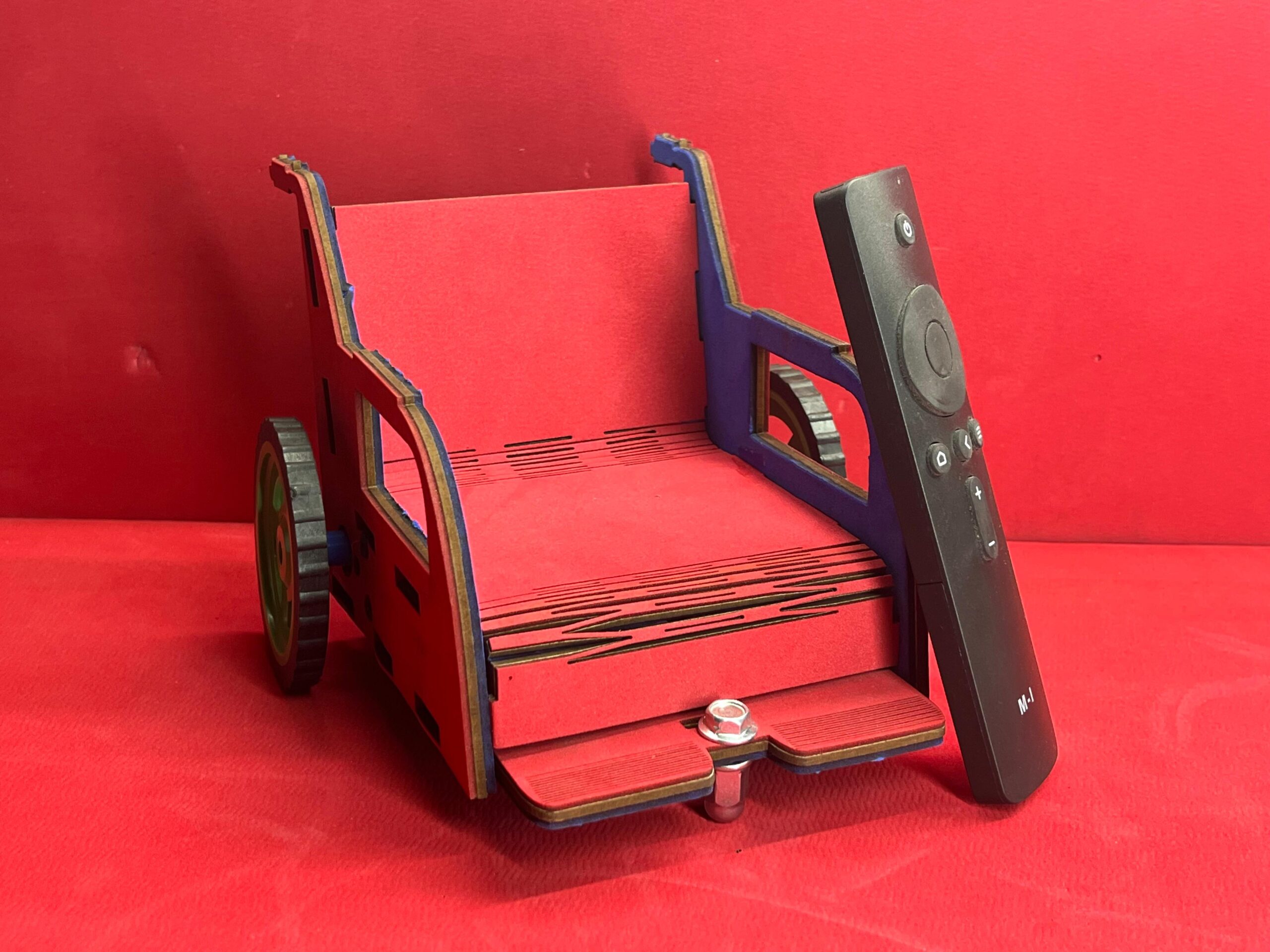 IR Remote Control Wheel Chair DIY Project For Science/Engineering Students - Image 5