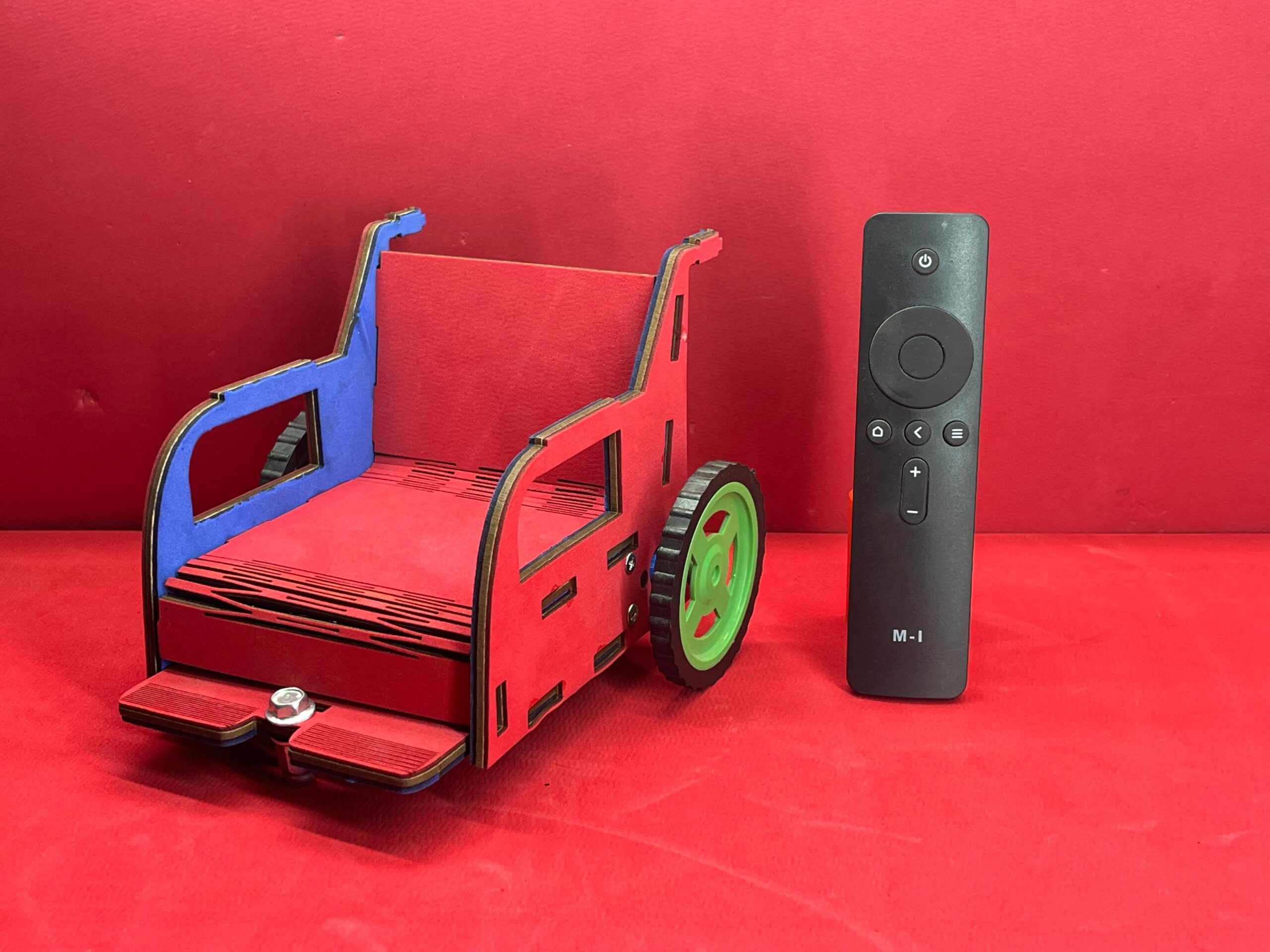 IR Remote Control Wheel Chair DIY Project For Science/Engineering Students - Image 4