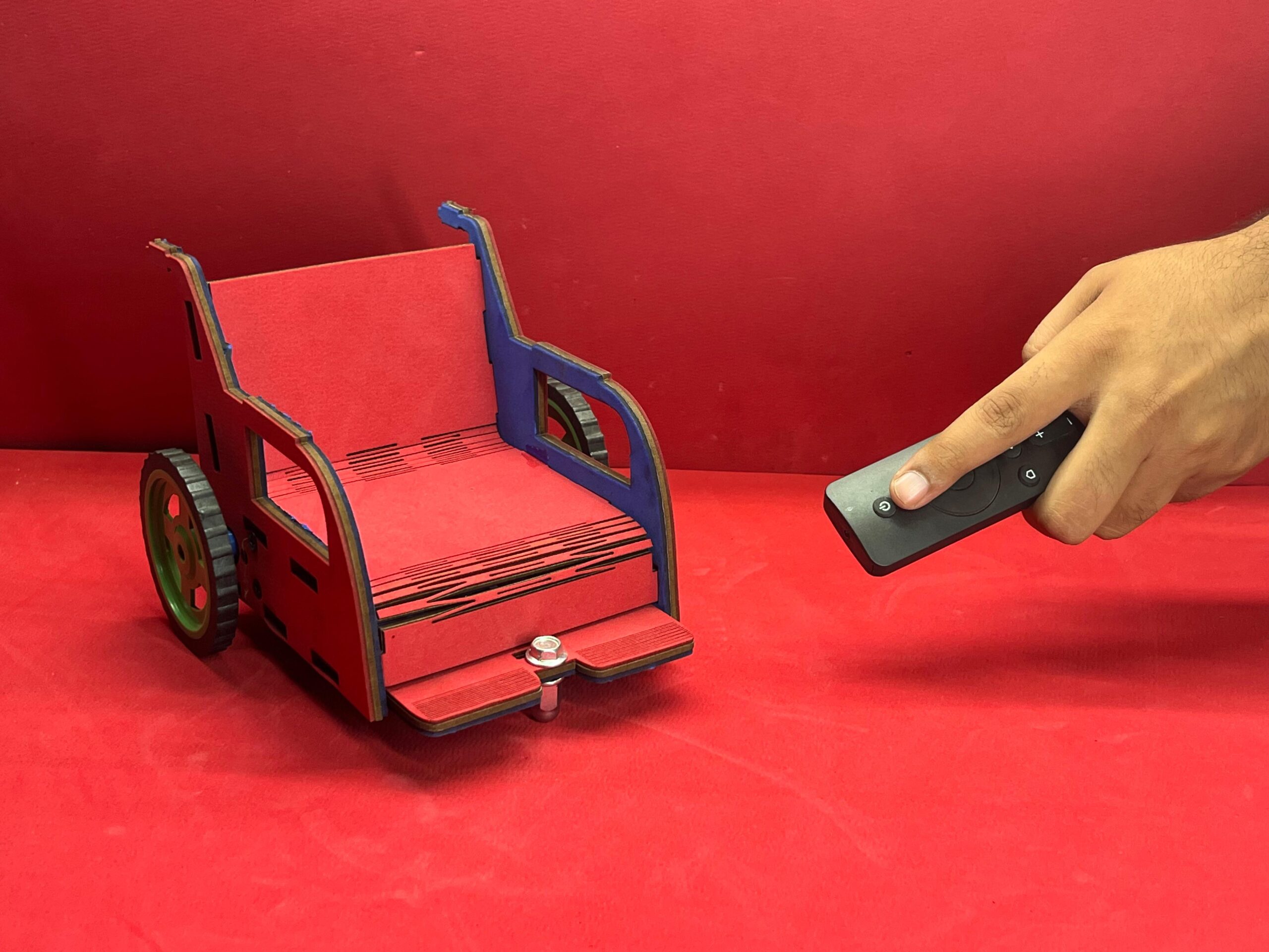 IR Remote Control Wheel Chair DIY Project For Science/Engineering Students - Image 3