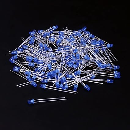 LED 5mm Blue In Blue (1000 Pcs) - Image 2