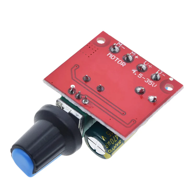 DC Motor Speed Controller 4.5V-35V 5A Speed Control Switch - Image 3