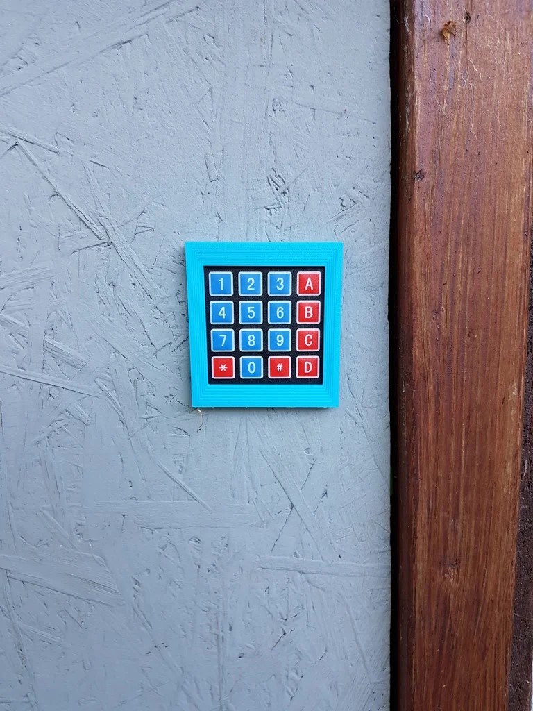 AUTO BOTIX 4x4 Keypad Housing – 3D Printed Part
