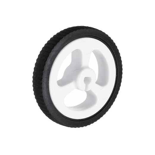 AUTOBOTIX 34mm Mini Car N20 Motor Rubber Small Wheel - Image 2