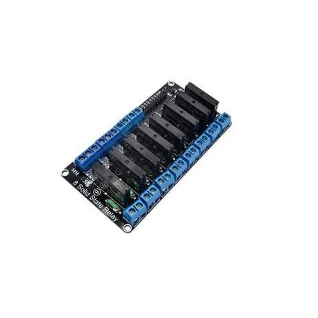Auto Botix 8 Channel 5V Relay Module Solid State High Level SSR DC Control 250V 2A with Resistive