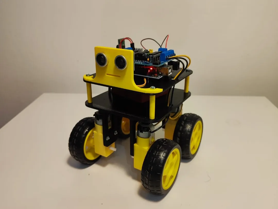 Autobotix Arduino 4WD Monster Car (3D Printed Parts Only)