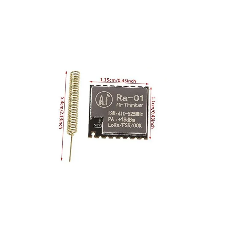 Ai Thinker LoRa-Ra-01 RF Transceiver Module - Image 2