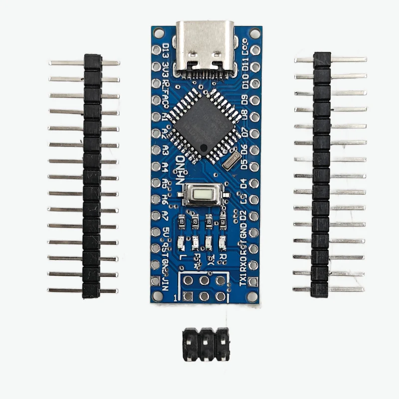 Auto Botix Nano R3 CH340 Chip Development Board-Compatible with Arduino-Type C - Soldered - Image 4