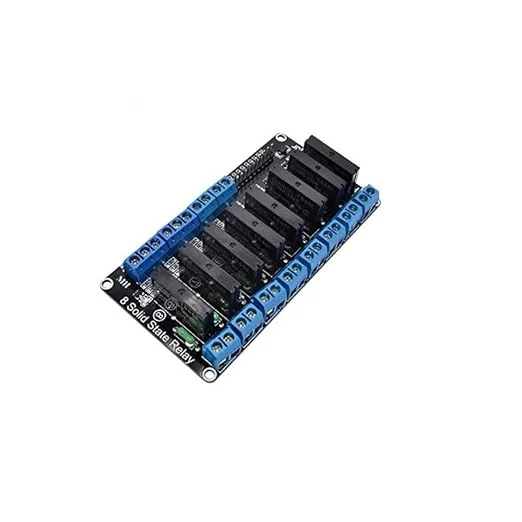 Auto Botix 8 Channel 5V Relay Module Solid State High Level SSR DC Control 250V 2A with Resistive - Image 3