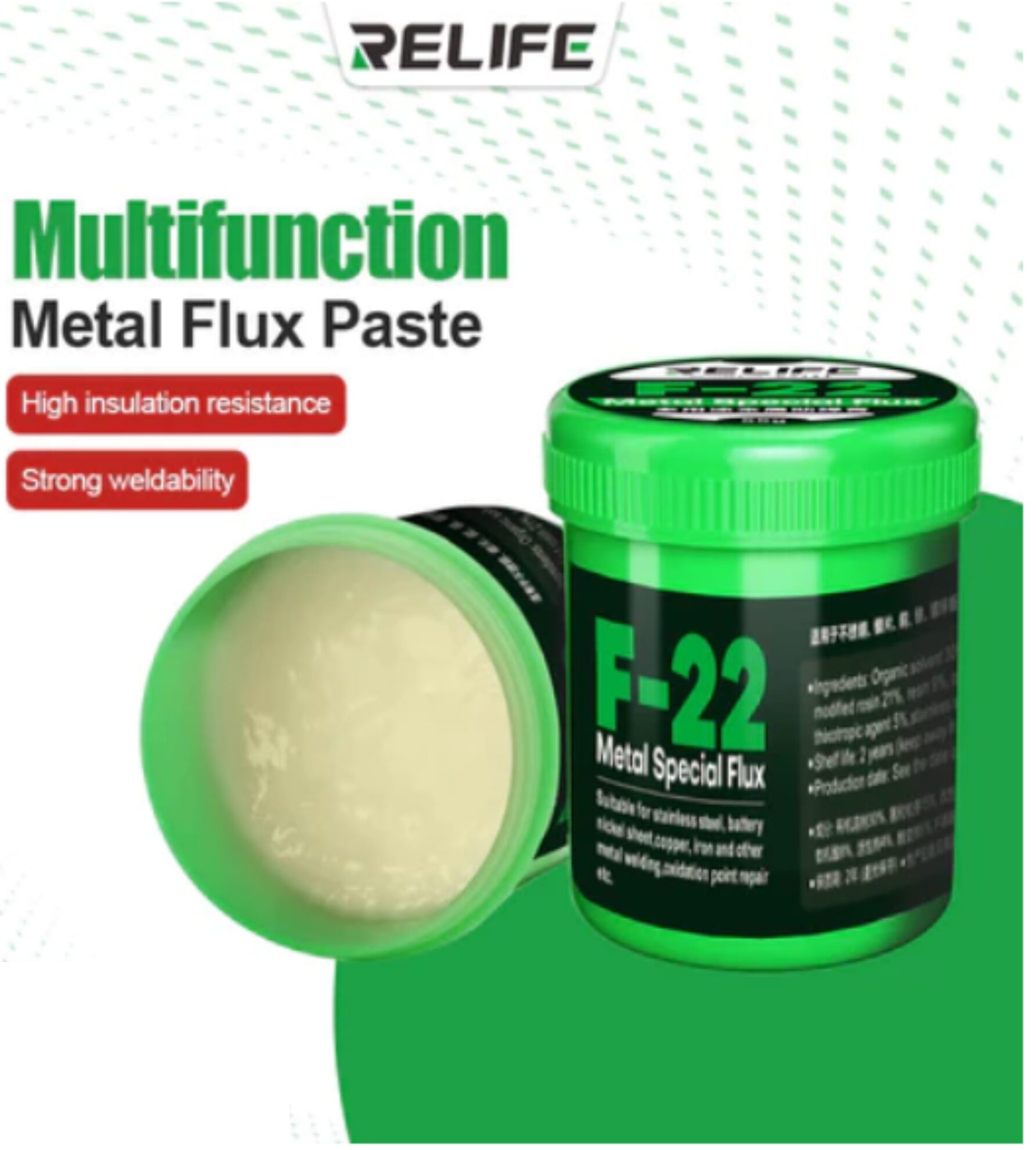 Relife F-22 Multipurpose Metal Special Flux