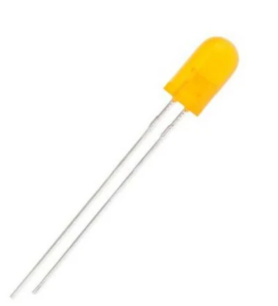 DIP LED 5mm Oval Shape (Pack of 20) - Image 3