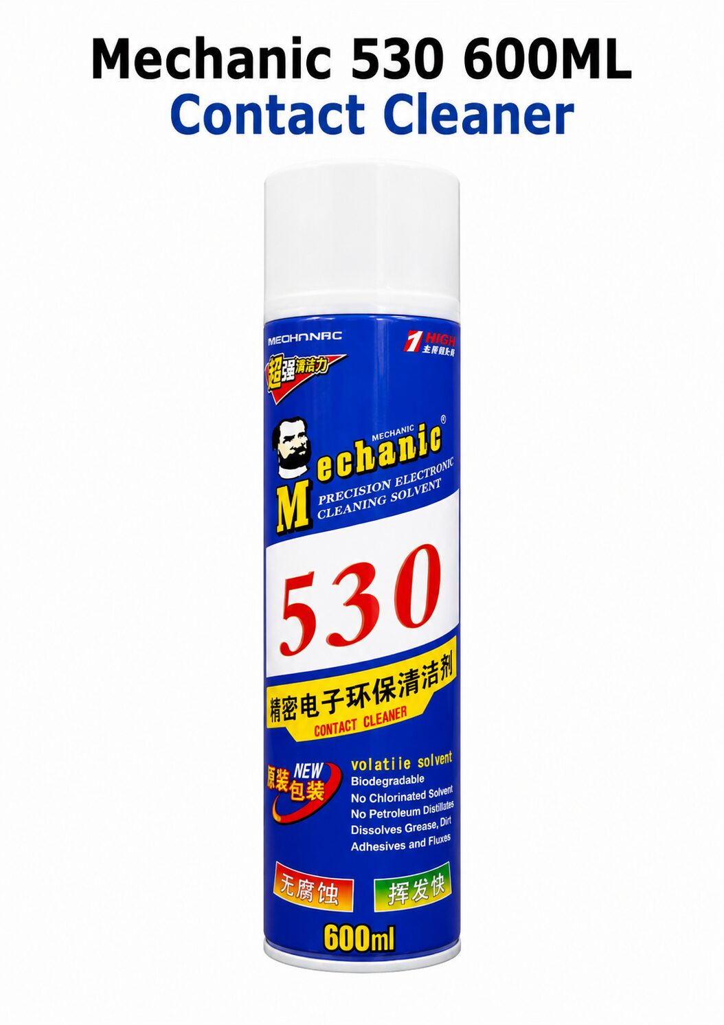 Mechanic 530 600ml Contact Cleaner - Image 2