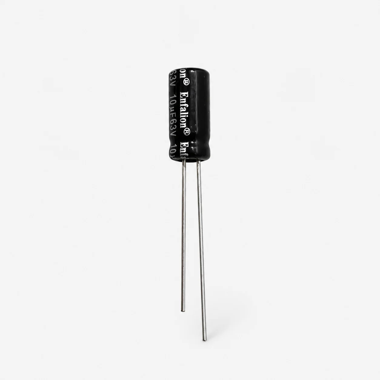 Enfalion 10uF 63V Radial Electrolytic Capacitor - Through Hole Package