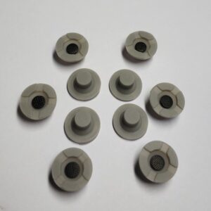 Round single point silicone button CM132A (Pack of 10)