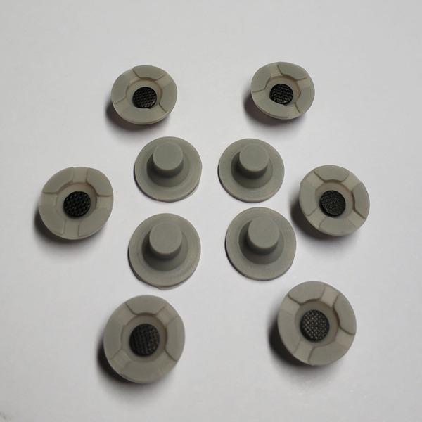 Round single point silicone button CM132A (Pack of 10)